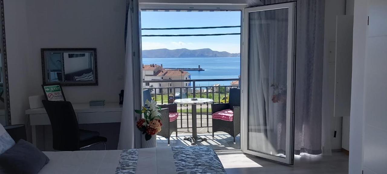 Beautyful Sea View 6 Luxury Studio Danijela 1 塞尼 外观 照片
