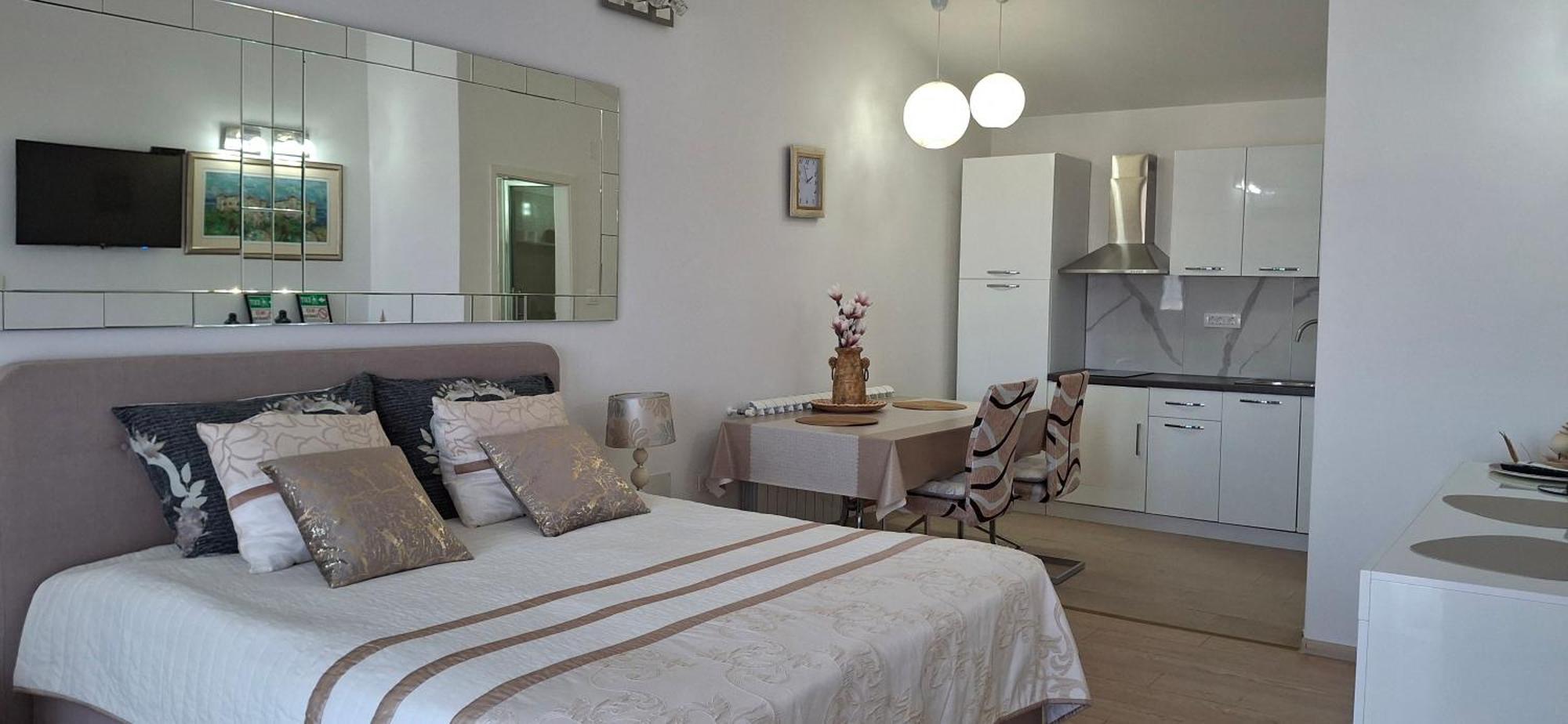 Beautyful Sea View 6 Luxury Studio Danijela 1 塞尼 外观 照片