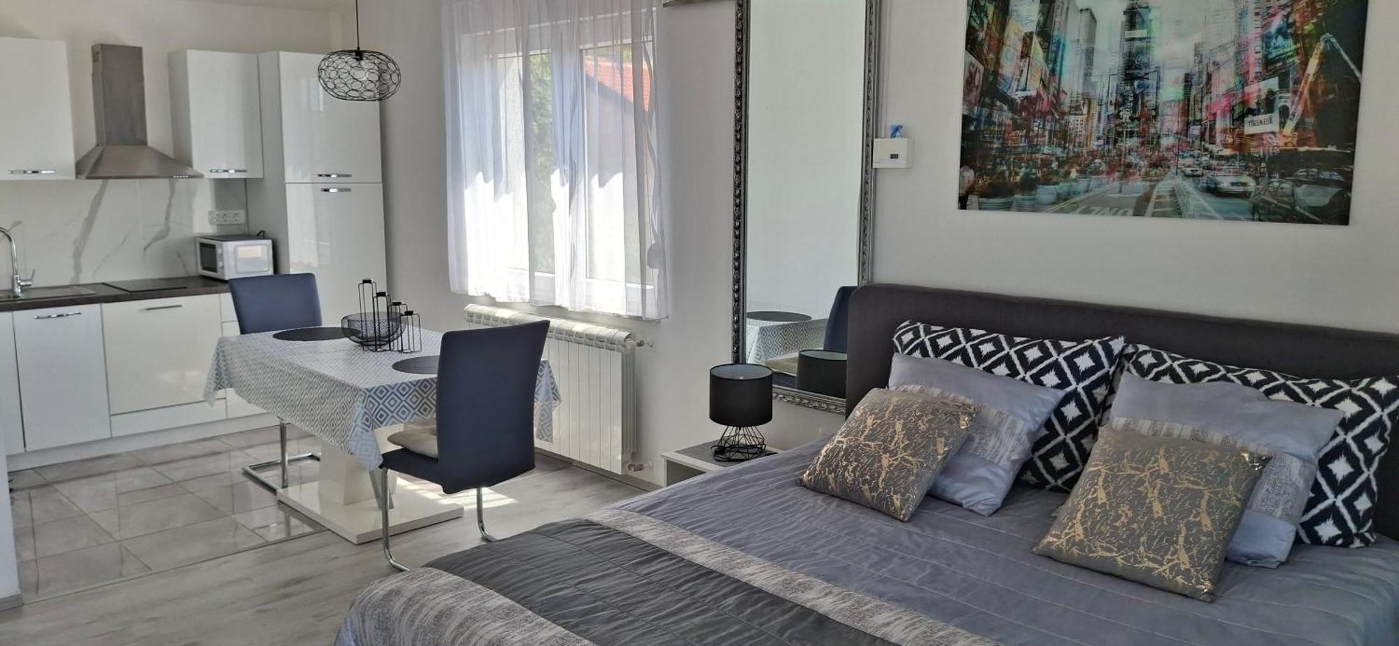 Beautyful Sea View 6 Luxury Studio Danijela 1 塞尼 外观 照片