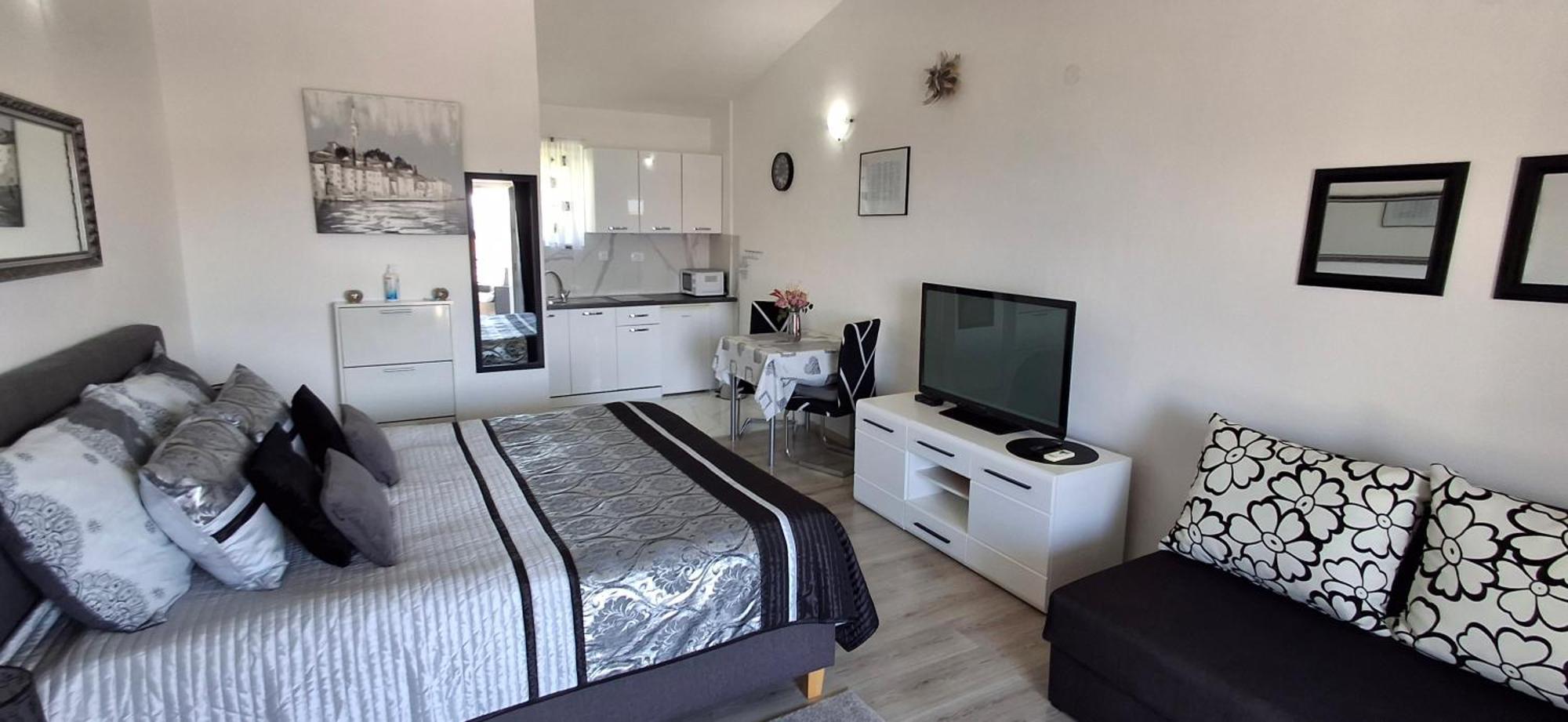 Beautyful Sea View 6 Luxury Studio Danijela 1 塞尼 外观 照片