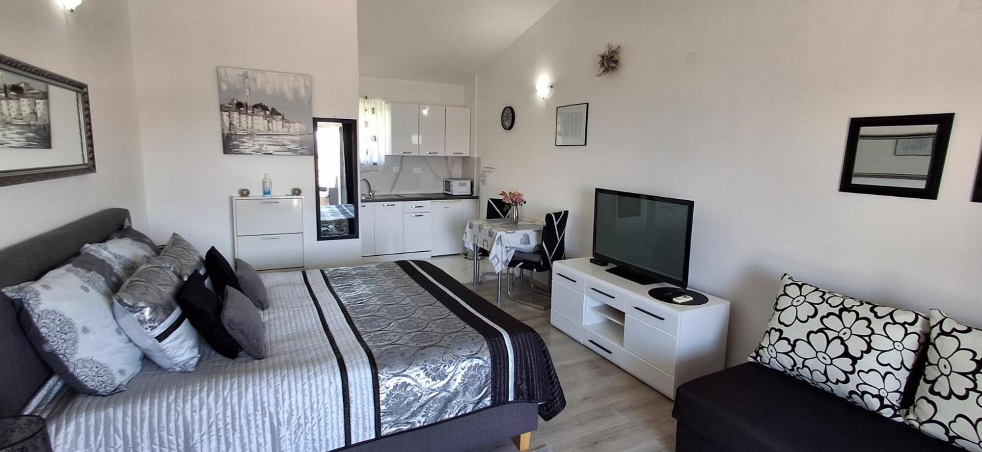 Beautyful Sea View 6 Luxury Studio Danijela 1 塞尼 外观 照片